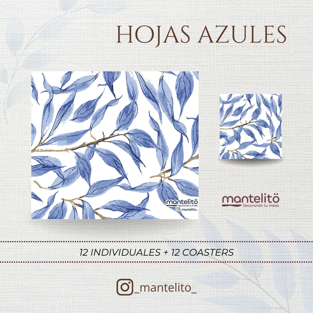 HOJAS AZULES